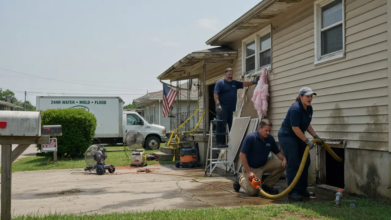 Water Damage Repair in Marsteller, PA near me